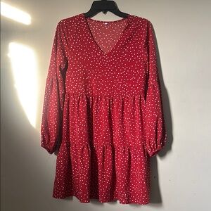 Red Polka Dot Dress